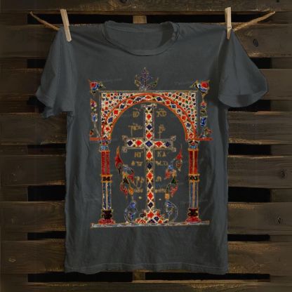Blooming Cross Cotton T-shirt
