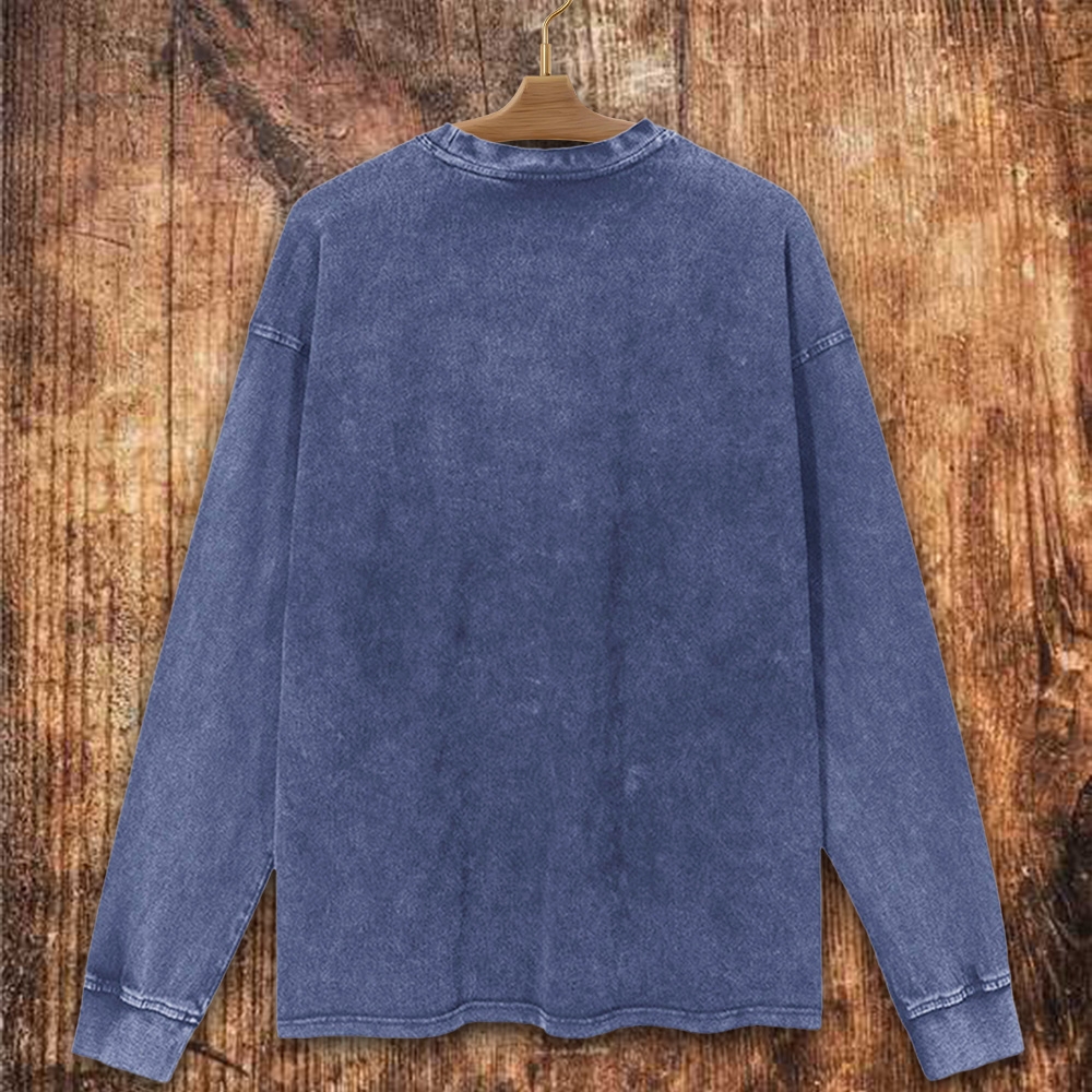 IC xc ni ka Christian Washed Sweatshirt