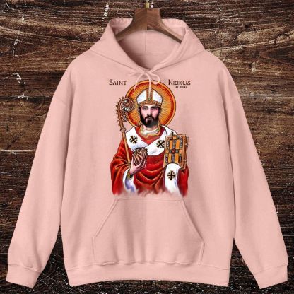 Saint Nicholas Oversized Cotton Hoodies
