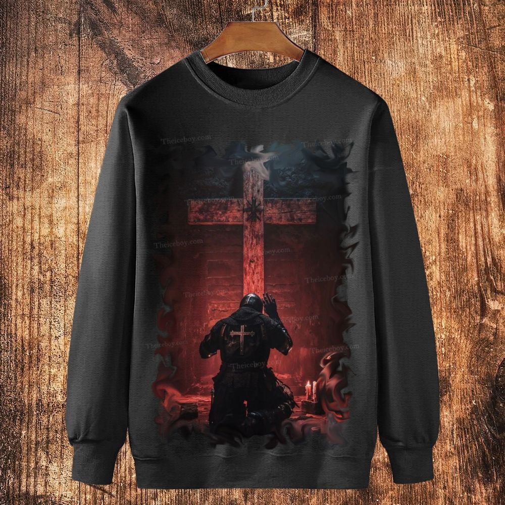 The Mission Of The Cross Cotton Crewneck Sweatshirt