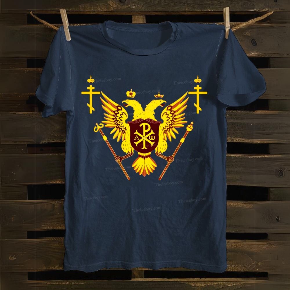 Orthodox double-headed eagle Cotton T-shirt