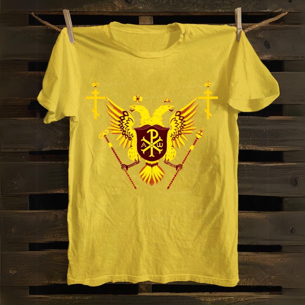 Orthodox double-headed eagle Cotton T-shirt