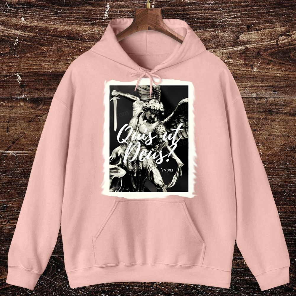 Saint Michael St Michael the Archangel Oversized Cotton Hoodies