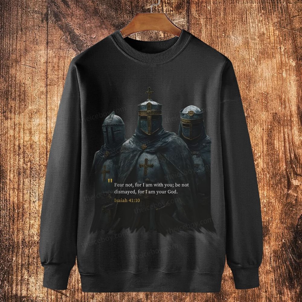 Knights and knighthood Cotton Crewneck Sweatshirt