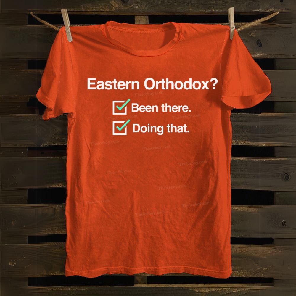 Eastern Orthodox Greek Orthodox Cotton T-shirt
