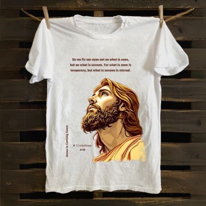 What Is Unseen Is Eternal Cotton T-shirt