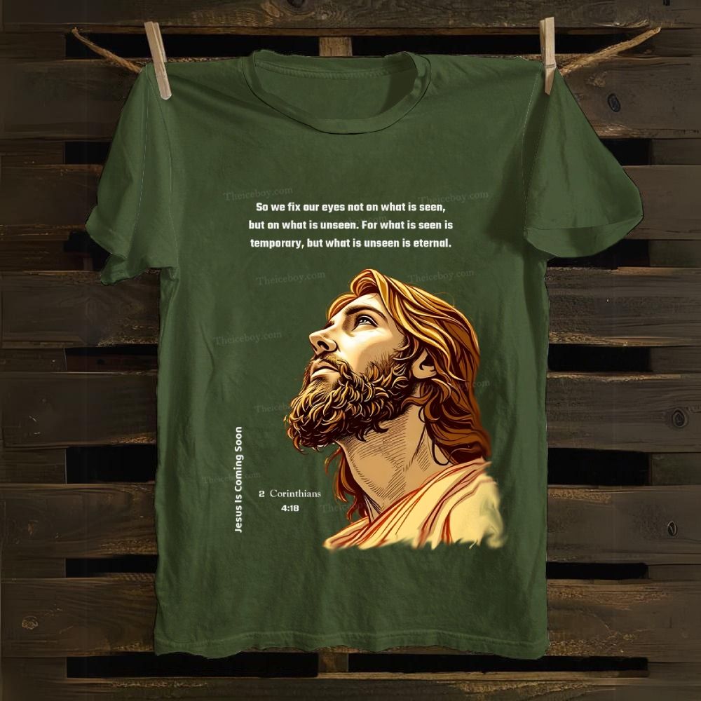 What Is Unseen Is Eternal Cotton T-shirt