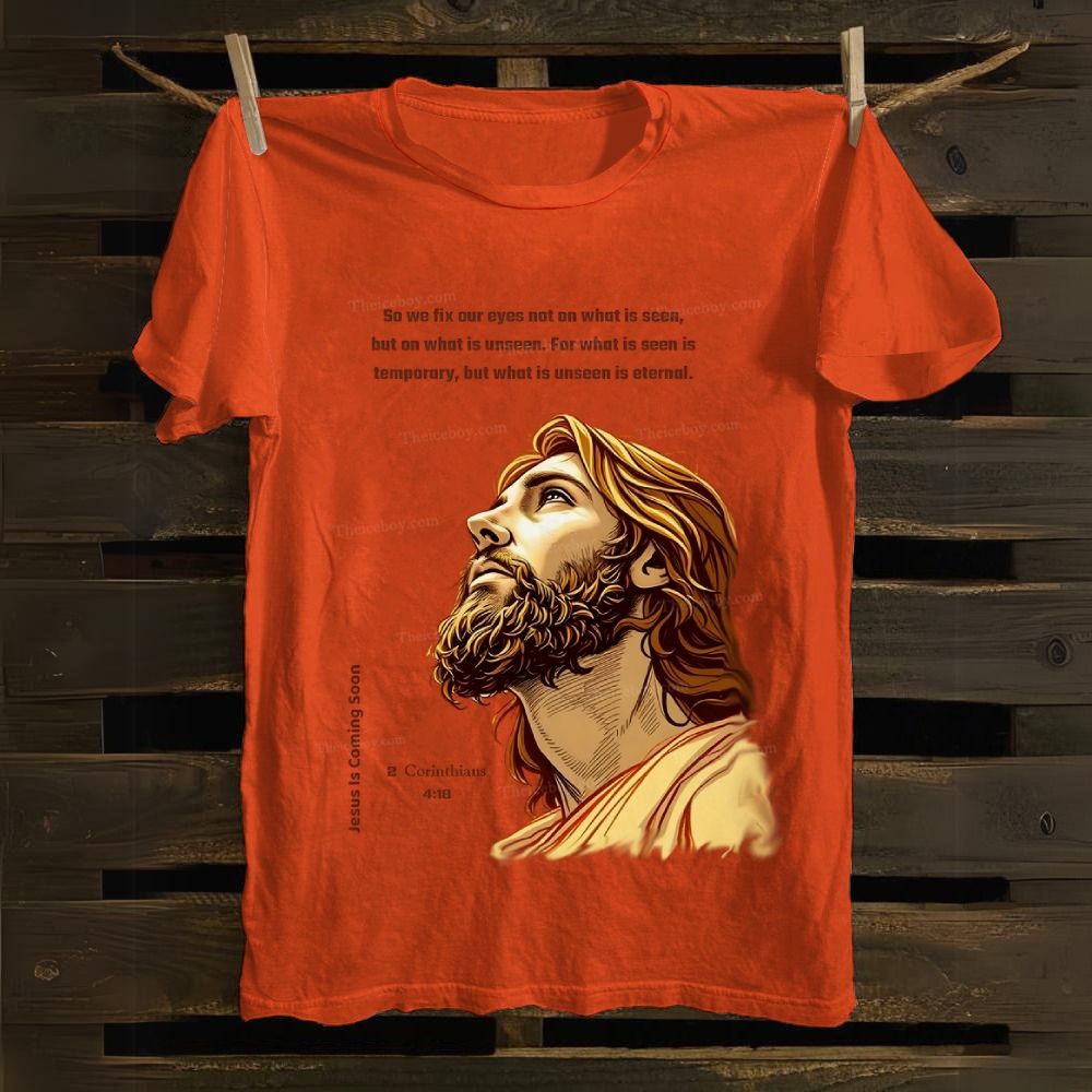 What Is Unseen Is Eternal Cotton T-shirt