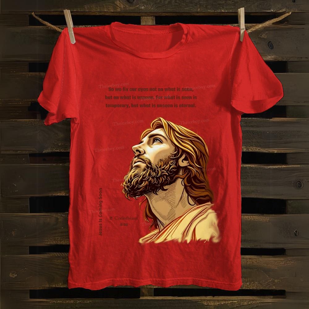 What Is Unseen Is Eternal Cotton T-shirt