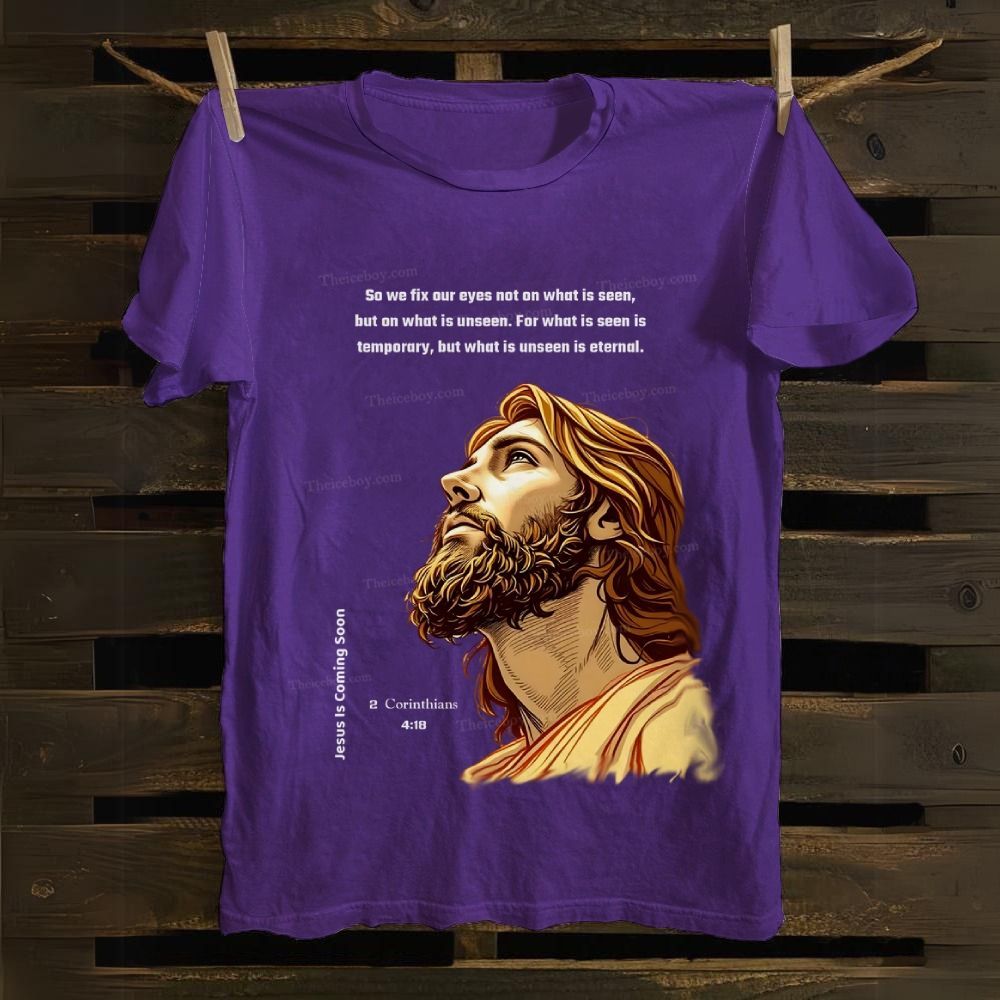 What Is Unseen Is Eternal Cotton T-shirt