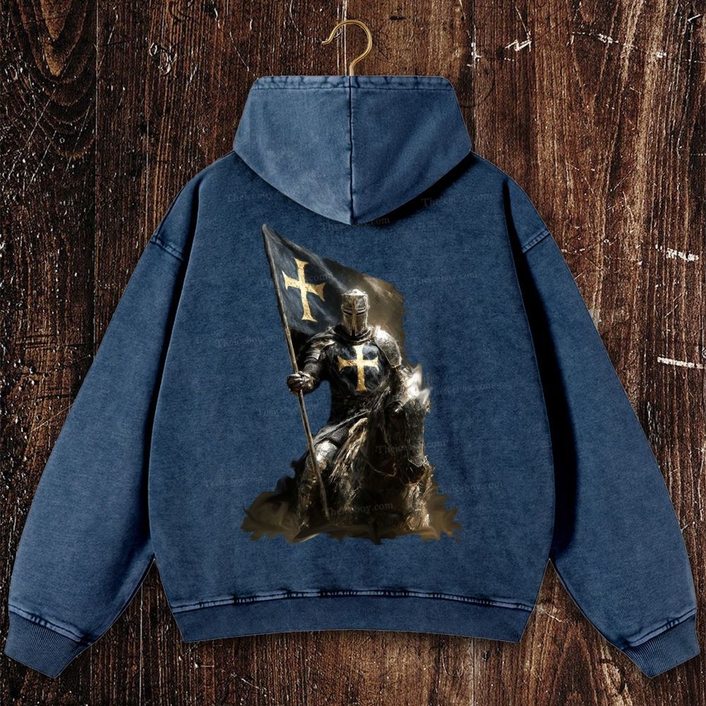 Cor Leonis Christian Washed Hoodie