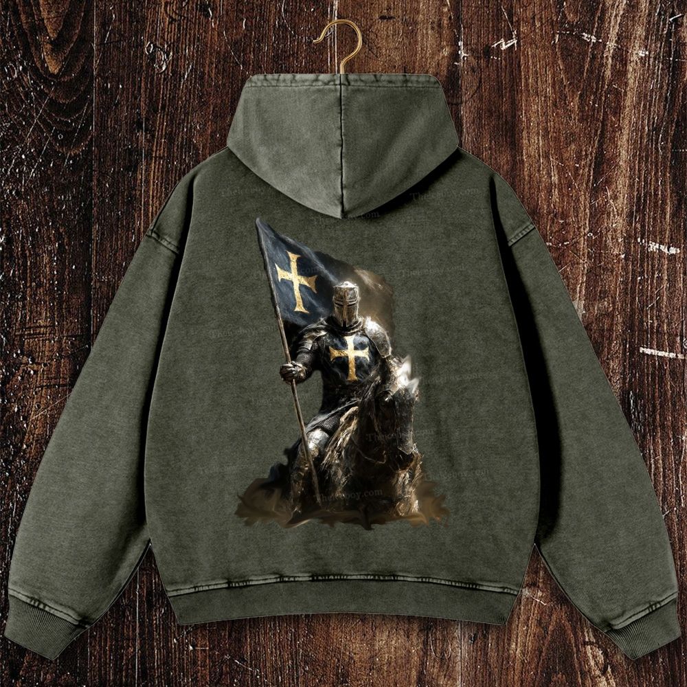 Cor Leonis Christian Washed Hoodie