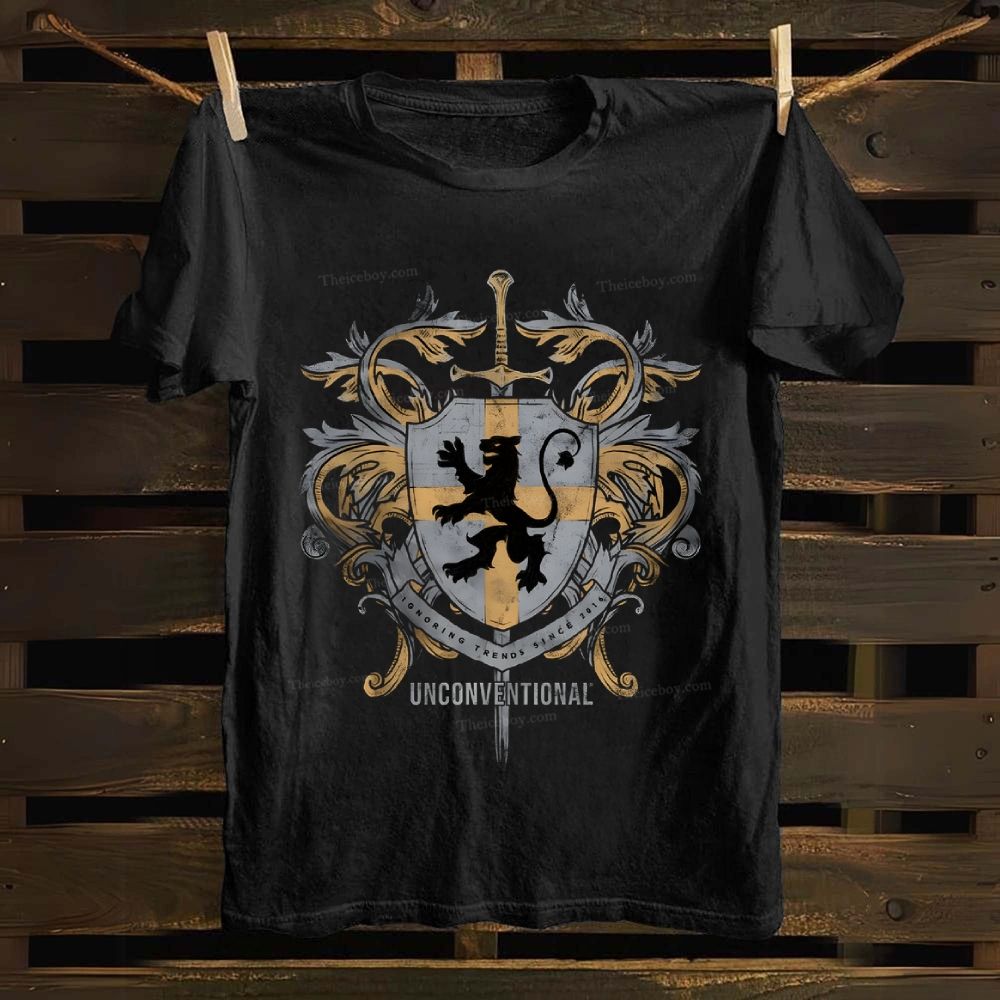 Unconventional Christian Cross Cotton T-shirt