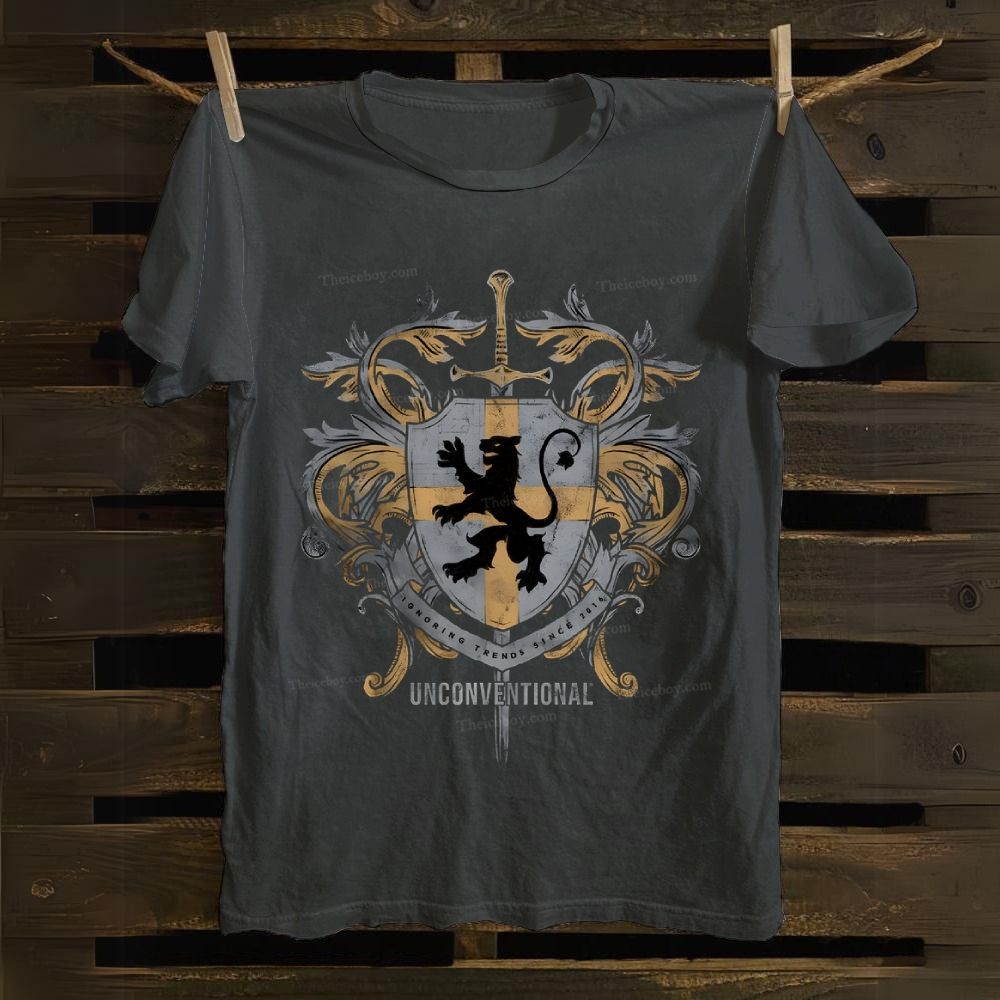 Unconventional Christian Cross Cotton T-shirt