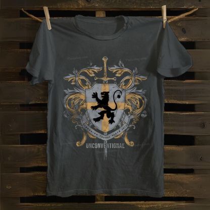 Unconventional Christian Cross Cotton T-shirt