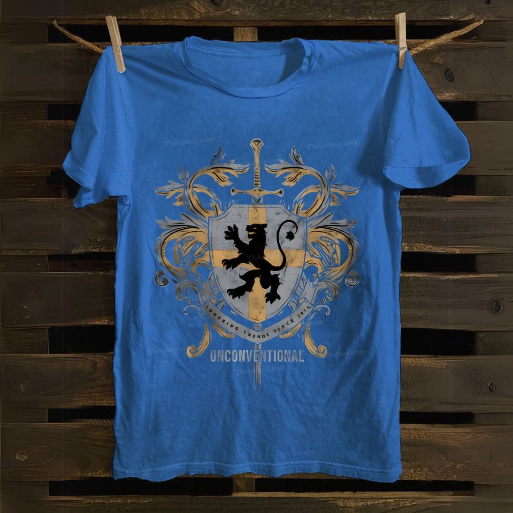 Unconventional Christian Cross Cotton T-shirt