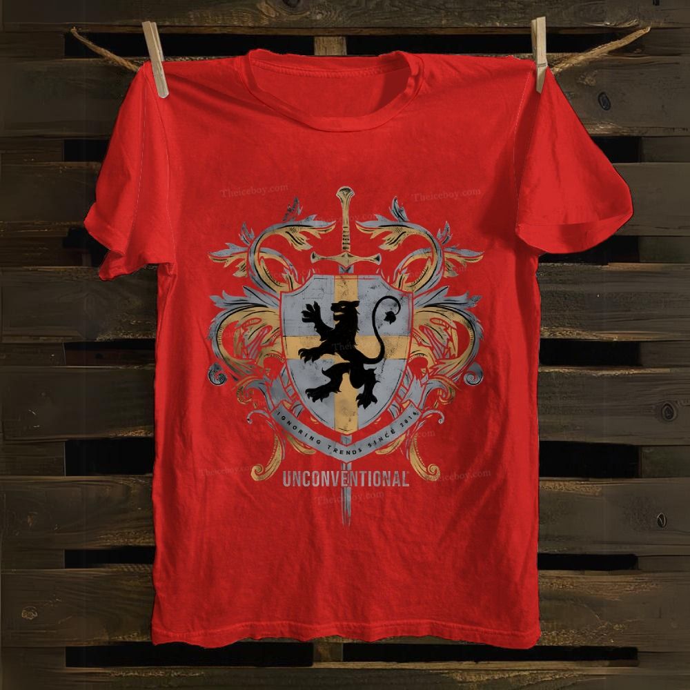 Unconventional Christian Cross Cotton T-shirt