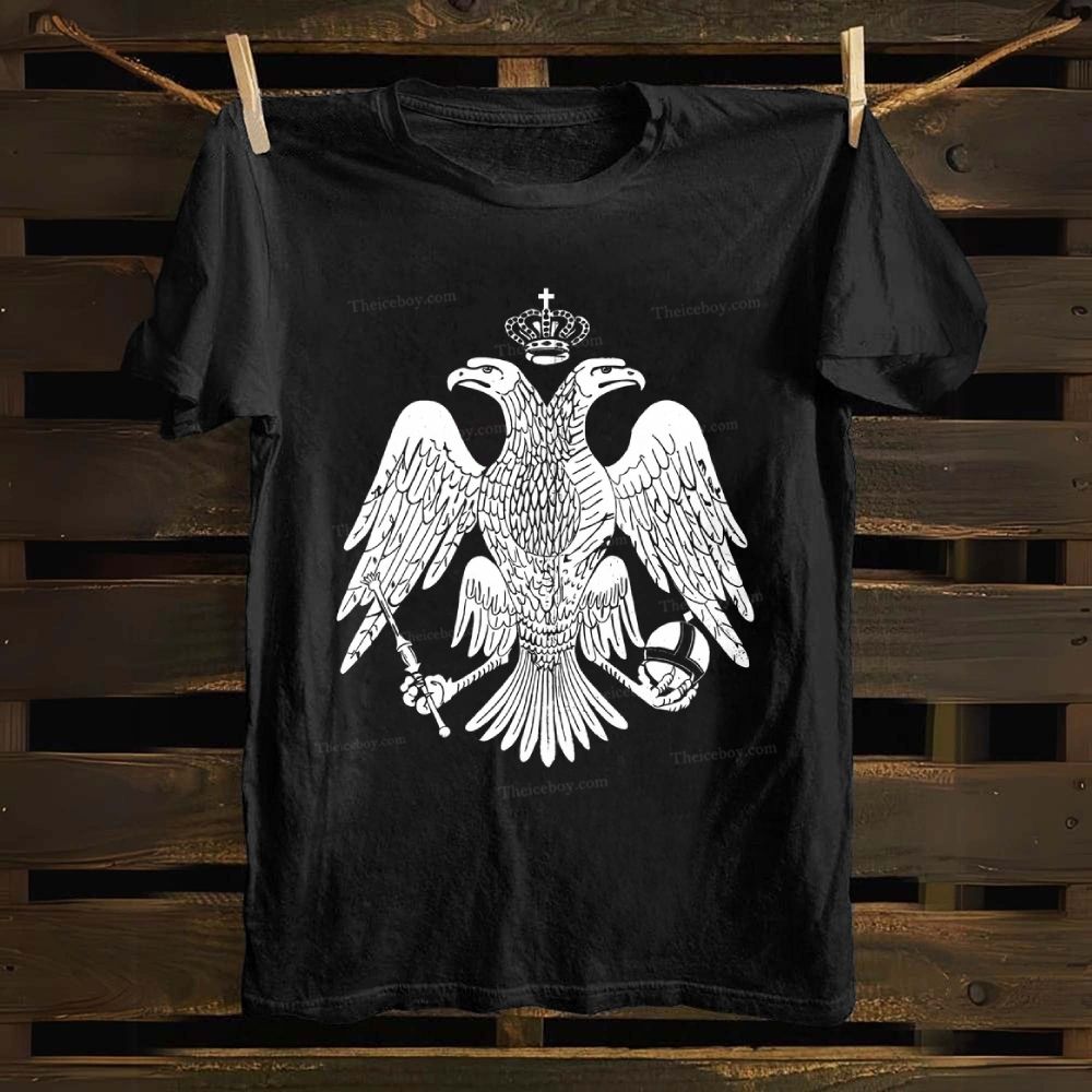 Byzantine Double-Headed Eagle Cotton T-shirt