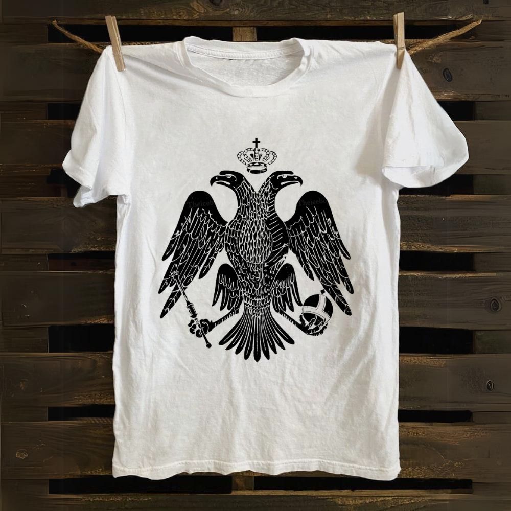Byzantine Double-Headed Eagle Cotton T-shirt