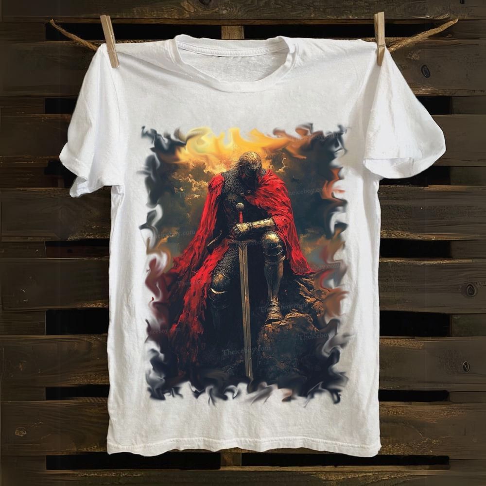 Deus Vult Cotton T-shirt