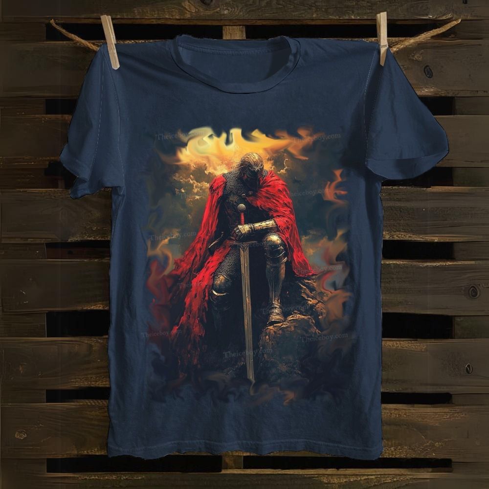 Deus Vult Cotton T-shirt