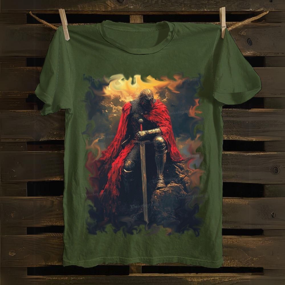 Deus Vult Cotton T-shirt