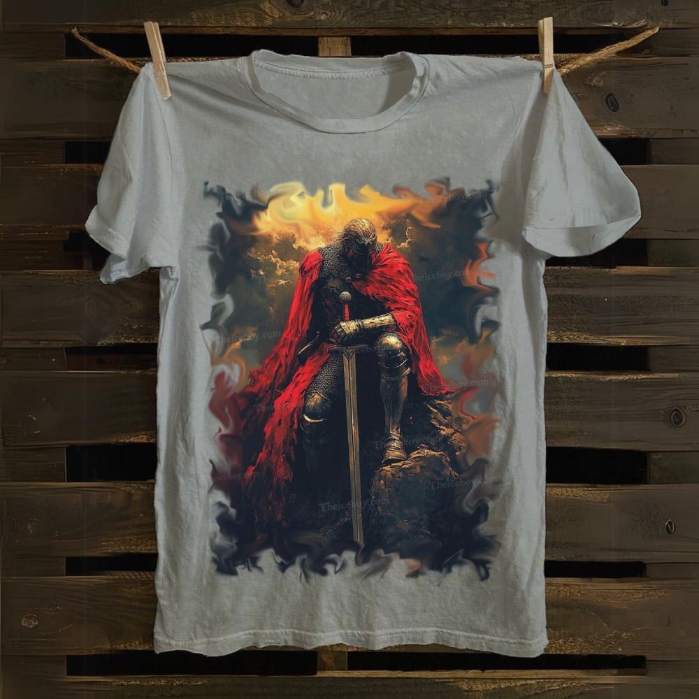 Deus Vult Cotton T-shirt