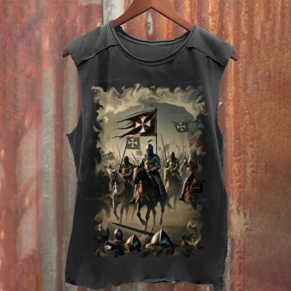 Jerusalem Call Washed Tank Top