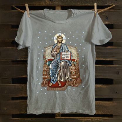 Christian Icons Of Christ Disciple Cotton T-shirt
