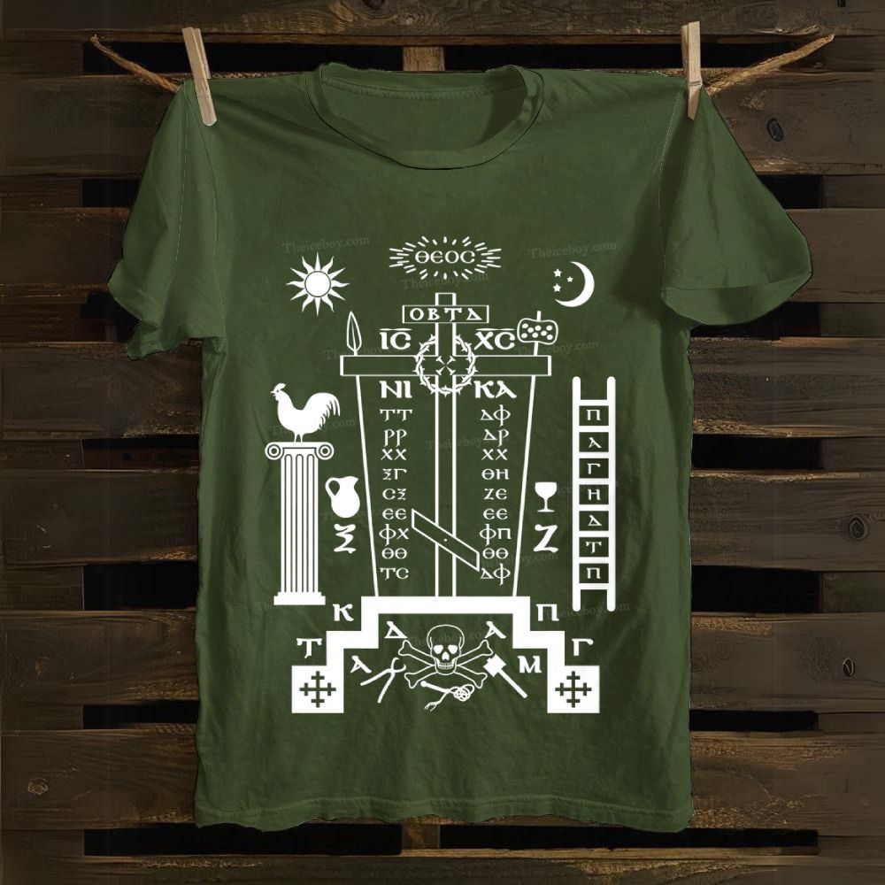 Jesus Christ Victorious Cotton T-shirt