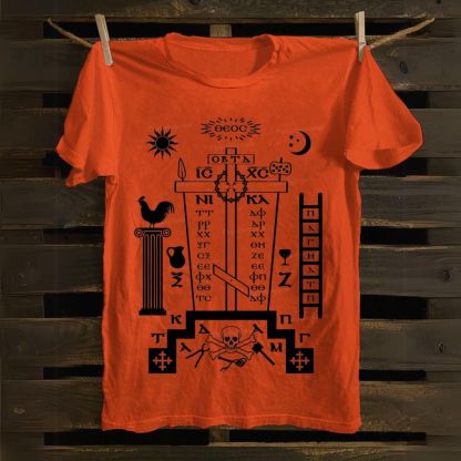 Jesus Christ Victorious Cotton T-shirt