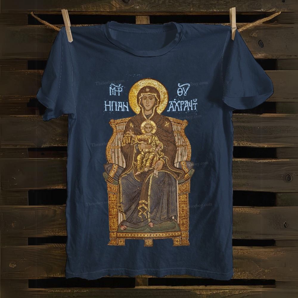 Virgin Mary Cotton T-shirt