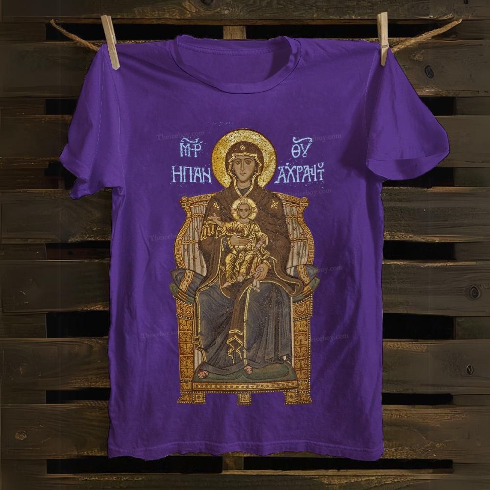 Virgin Mary Cotton T-shirt
