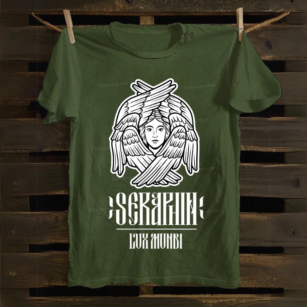 Christian Holy Angels Cotton T-shirt