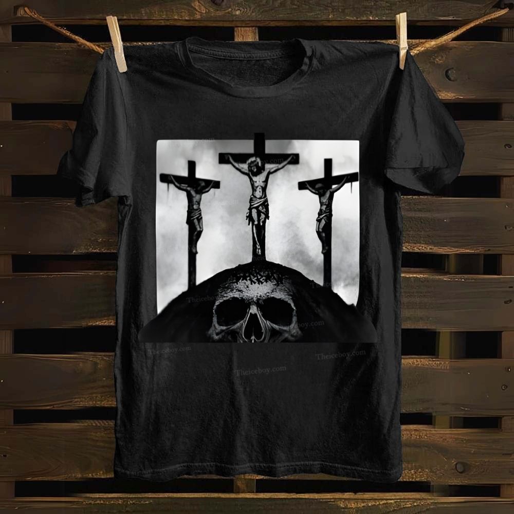 Golgotha Jesus Cotton T-shirt
