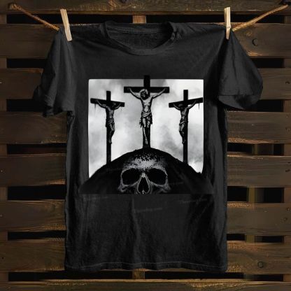 Golgotha Jesus Cotton T-shirt