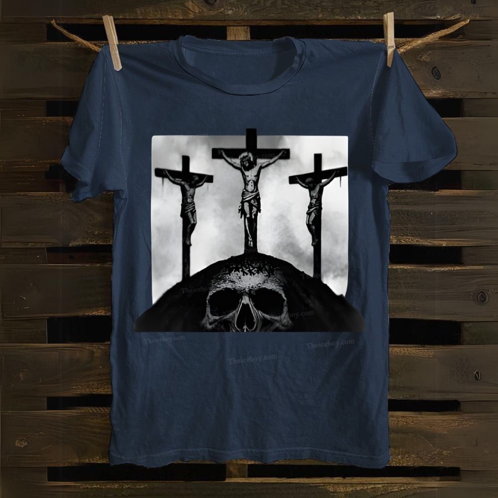 Golgotha Jesus Cotton T-shirt