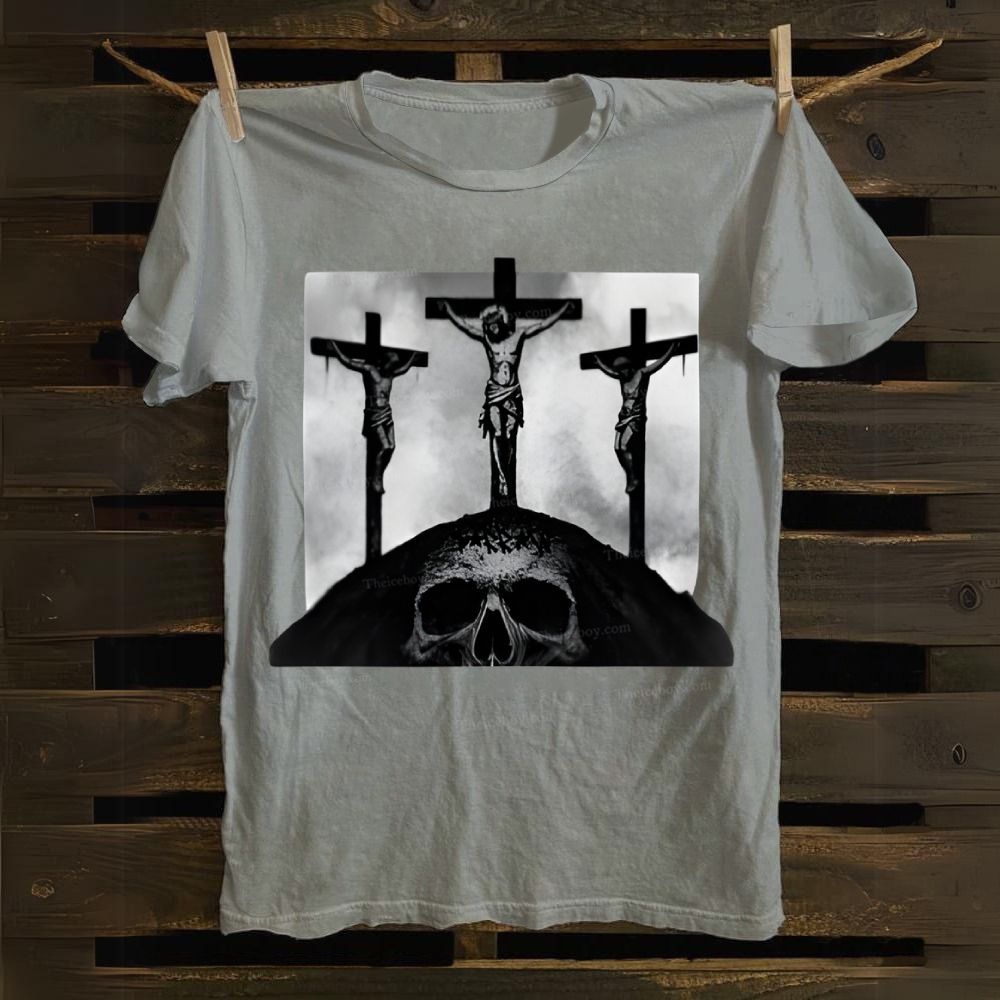 Golgotha Jesus Cotton T-shirt