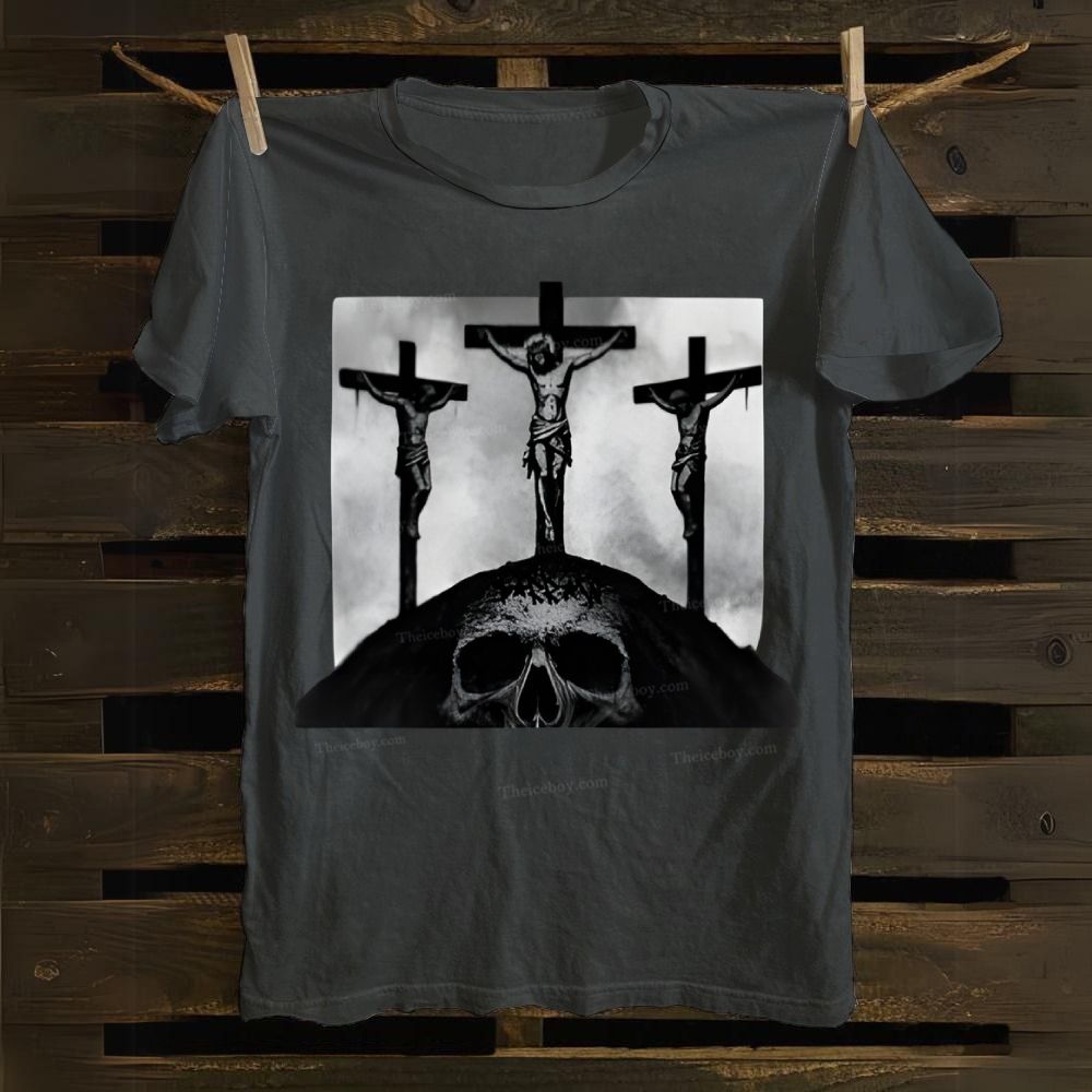 Golgotha Jesus Cotton T-shirt