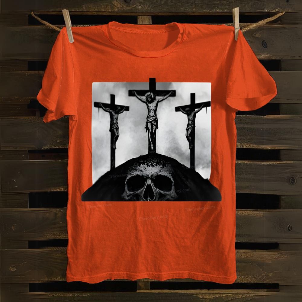 Golgotha Jesus Cotton T-shirt
