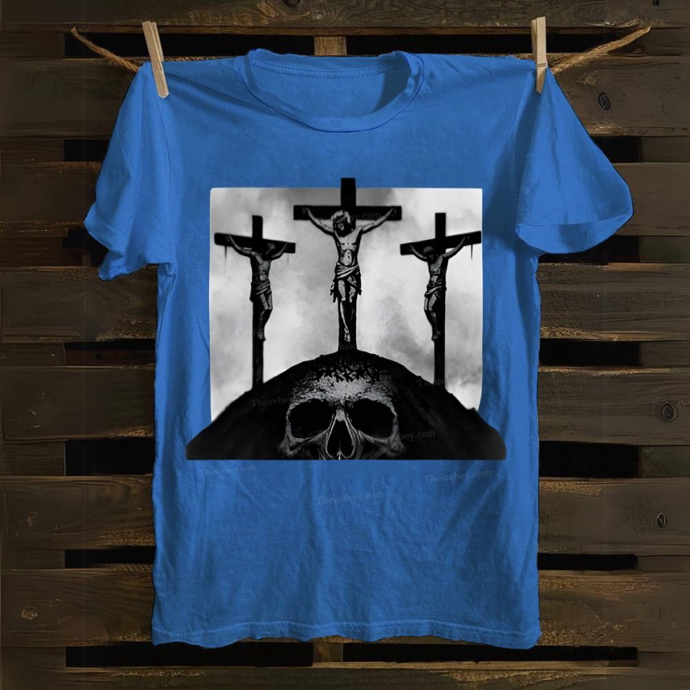 Golgotha Jesus Cotton T-shirt