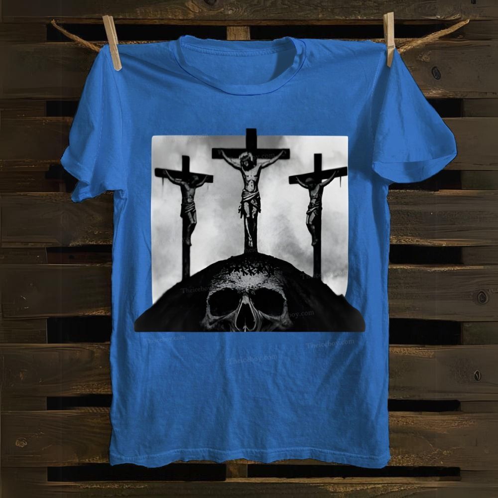 Golgotha Jesus Cotton T-shirt