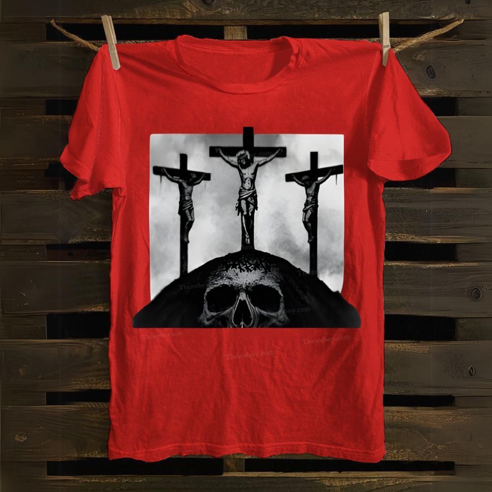 Golgotha Jesus Cotton T-shirt