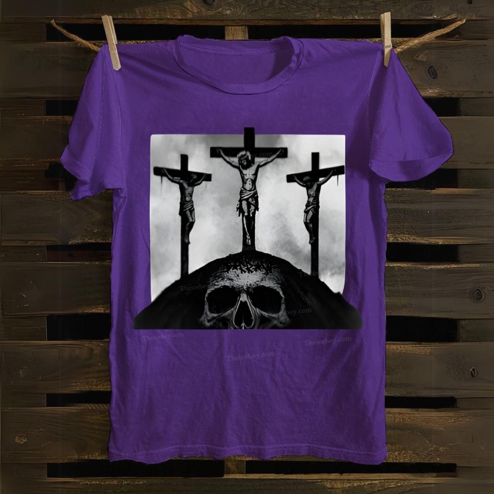 Golgotha Jesus Cotton T-shirt