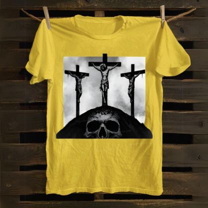 Golgotha Jesus Cotton T-shirt