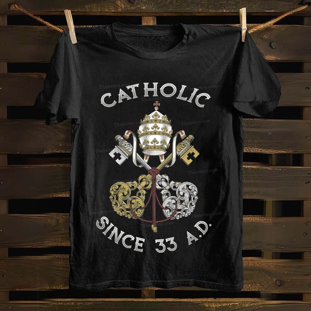 Catholic Sonce 33 A.D. Cotton T-shirt