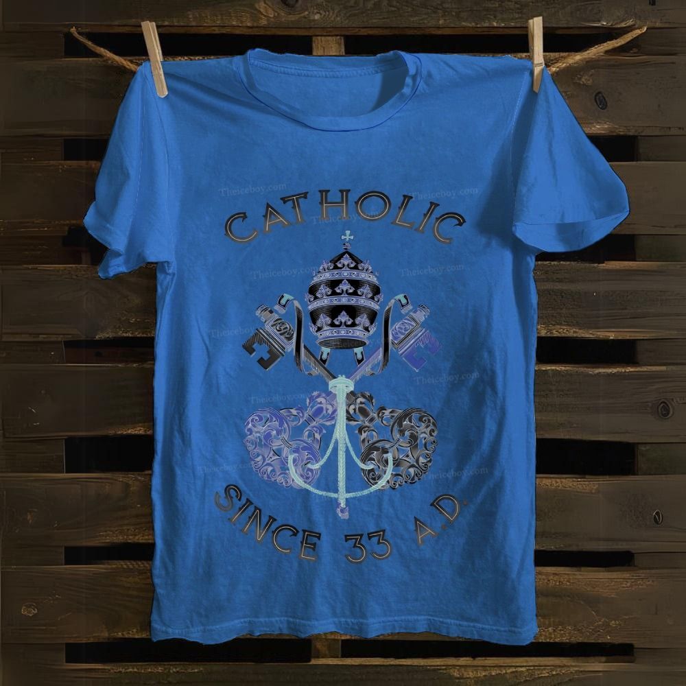 Catholic Sonce 33 A.D. Cotton T-shirt