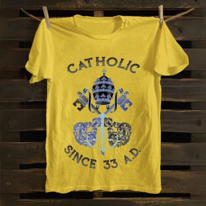 Catholic Sonce 33 A.D. Cotton T-shirt