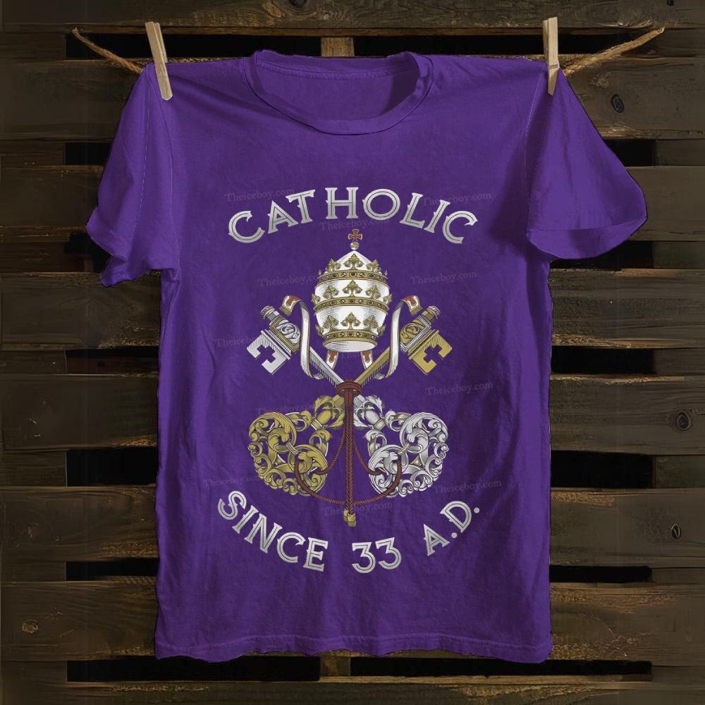 Catholic Sonce 33 A.D. Cotton T-shirt