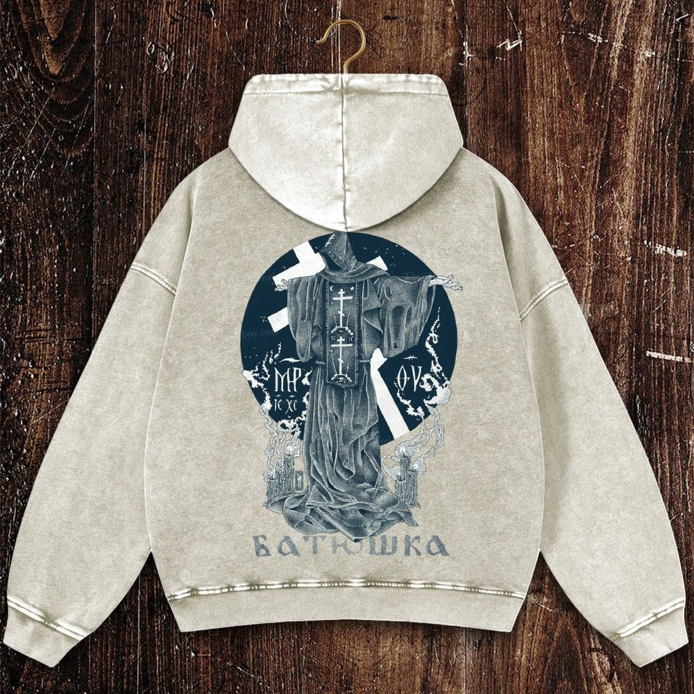 Eastern Orthodox Christian Washed Hoodie